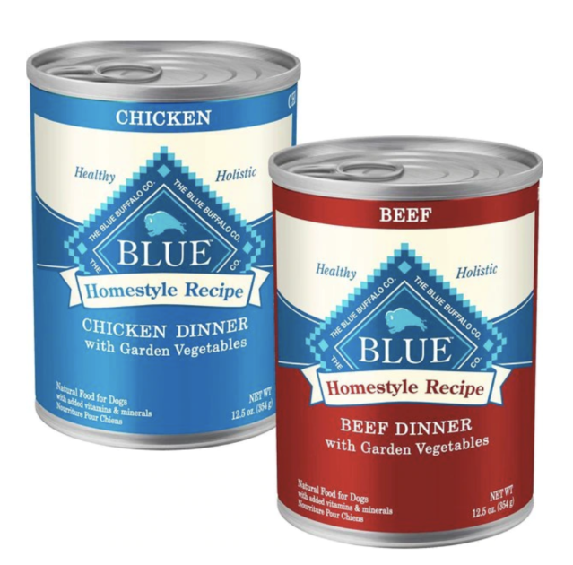 Blue Buffalo Homestyle dog food